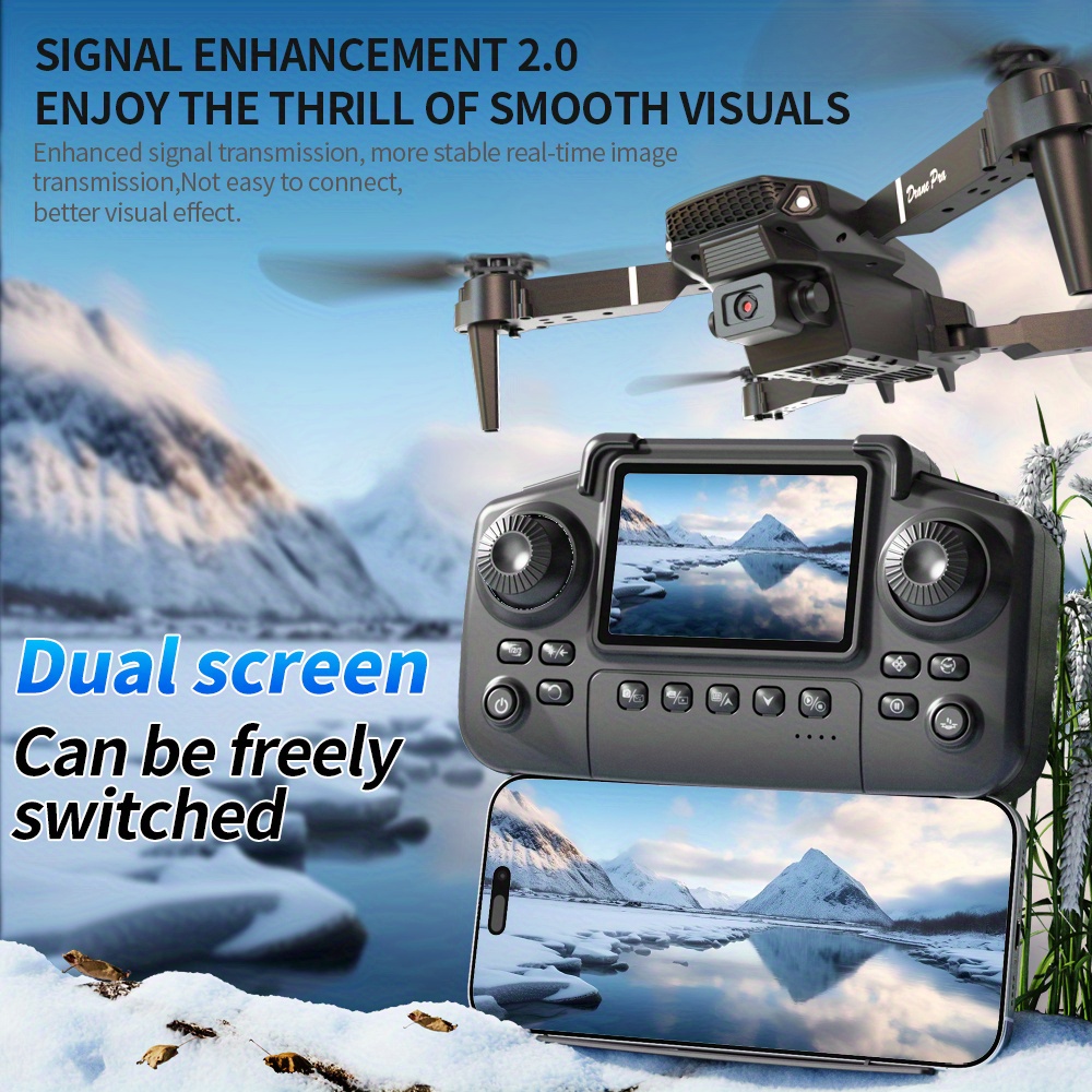 E88 Bildschirmsteuerung Profes – Drone E88 Rc Quadcopter Bewertung und Preis